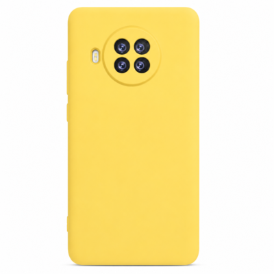 Funda de Silicona con Protección de Cámara – Antigolpes y Tacto Suave para Xiaomi Mi 10T Lite - Amarillo
