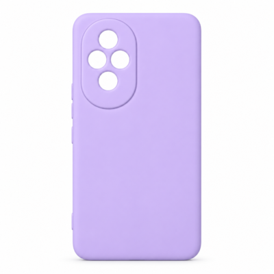Funda de Silicona con Protección de Cámara – Antigolpes y Tacto Suave para Honor 200 Pro - Morado