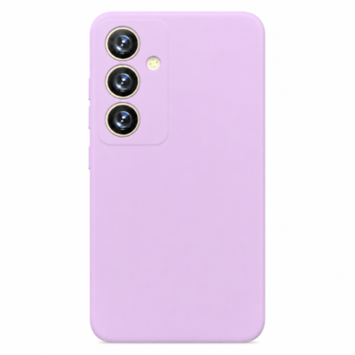 Funda de Silicona con Protección de Cámara – Antigolpes y Tacto Suave para Samsung Galaxy S24 - Morado