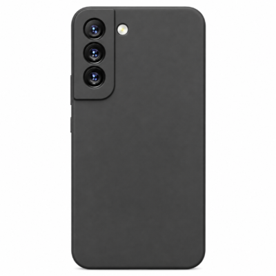 Funda de Silicona con Protección de Cámara – Antigolpes y Tacto Suave para Samsung Galaxy S21 FE - Negro