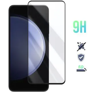 Protector de Pantalla de Cristal Templado Full Cover para Samsung Galaxy S23 Fe  – Borde Negro