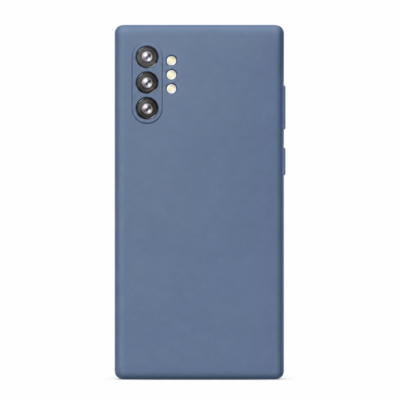 Funda de Silicona con Protección de Cámara – Antigolpes y Tacto Suave para Samsung Galaxy Note 10 Plus - Azul