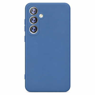 Funda de Silicona con Protección de Cámara – Antigolpes y Tacto Suave para Samsung Galaxy A14 - Azul