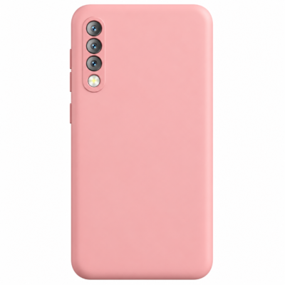 Funda de Silicona con Protección de Cámara – Antigolpes y Tacto Suave para Samsung Galaxy A50 - Rosa