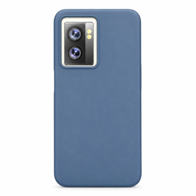 Funda de Silicona con Protección de Cámara – Antigolpes y Tacto Suave para Oppo A57/A77/A57AS/A77S - Azul