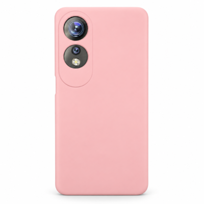 Funda de Silicona con Protección de Cámara – Antigolpes y Tacto Suave para Oppo A60 - Rosa