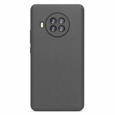 Funda de Silicona con Protección de Cámara – Antigolpes y Tacto Suave para Xiaomi Mi 10T Lite - Negro