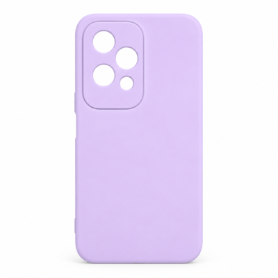 Funda de Silicona con Protección de Cámara – Antigolpes y Tacto Suave para Honor 200 Lite - Morado