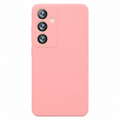 Funda de Silicona con Protección de Cámara – Antigolpes y Tacto Suave para Samsung Galaxy S24 - Rosa