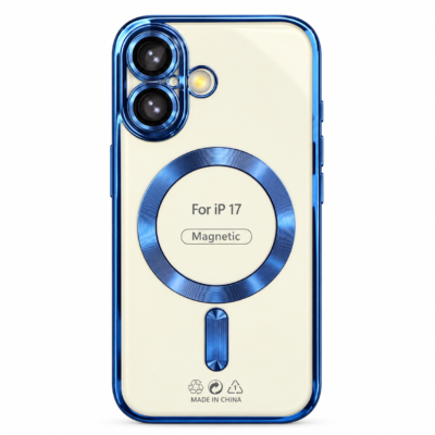 Funda Magnética MagSafe con Protección de Cámara para iPhone 17 - Azul