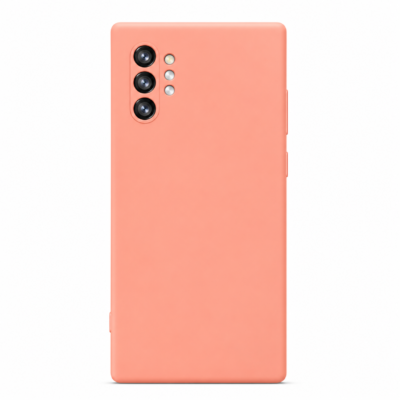 Funda de Silicona con Protección de Cámara – Antigolpes y Tacto Suave para Samsung Galaxy Note 10 Plus - Rosa