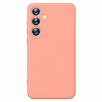 Funda de Silicona con Protección de Cámara – Antigolpes y Tacto Suave para Samsung Galaxy A14 - Rosa