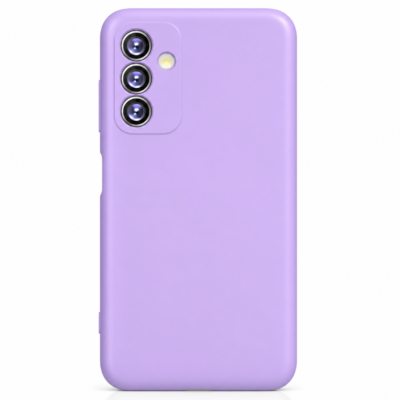 Funda de Silicona con Protección de Cámara – Antigolpes y Tacto Suave para Samsung Galaxy A13 - Morado