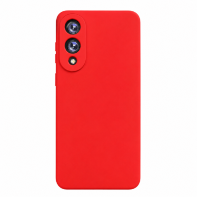 Funda de Silicona con Protección de Cámara – Antigolpes y Tacto Suave para Samsung Galaxy S25 Edge - Rojo