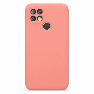 Funda de Silicona con Protección de Cámara – Antigolpes y Tacto Suave para Oppo A15/A15S/A35 - Rosa