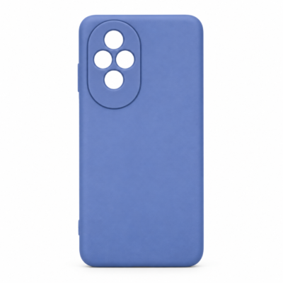 Funda de Silicona con Protección de Cámara – Antigolpes y Tacto Suave para Honor 200 Pro - Azul