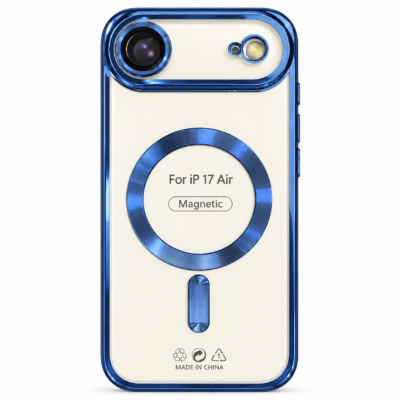Funda Magnética MagSafe con Protección de Cámara para iPhone 17 Air - Azul