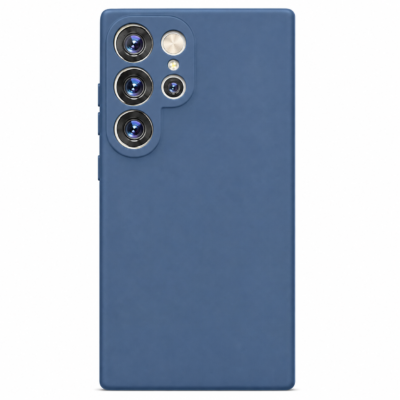 Funda de Silicona con Protección de Cámara – Antigolpes y Tacto Suave para Samsung Galaxy S23 Ultra - Azul