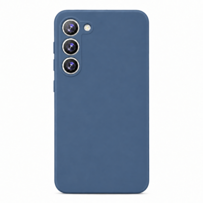 Funda de Silicona con Protección de Cámara – Antigolpes y Tacto Suave para Samsung Galaxy S23 - Azul