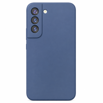 Funda de Silicona con Protección de Cámara – Antigolpes y Tacto Suave para Samsung Galaxy S21 FE - Azul