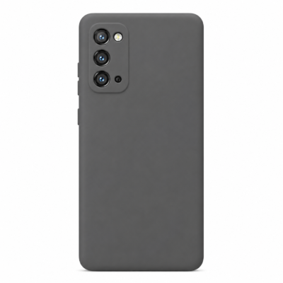 Funda de Silicona con Protección de Cámara – Antigolpes y Tacto Suave para Samsung Galaxy Note 20 - Negro