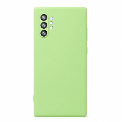 Funda de Silicona con Protección de Cámara – Antigolpes y Tacto Suave para Samsung Galaxy Note 10 Plus - Verde