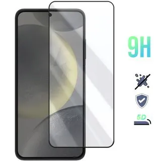 Protector de Pantalla de Cristal Templado Full Cover para Samsung Galaxy S24 Plus – Borde Negro