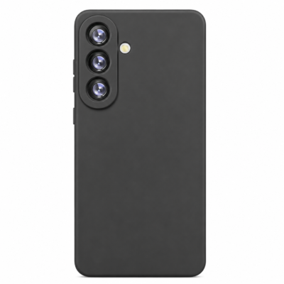 Funda de Silicona con Protección de Cámara – Antigolpes y Tacto Suave para Samsung Galaxy S26 Plus - Negro