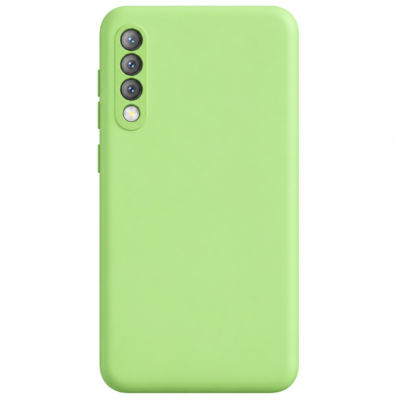 Funda de Silicona con Protección de Cámara – Antigolpes y Tacto Suave para Samsung Galaxy A50 - Verde