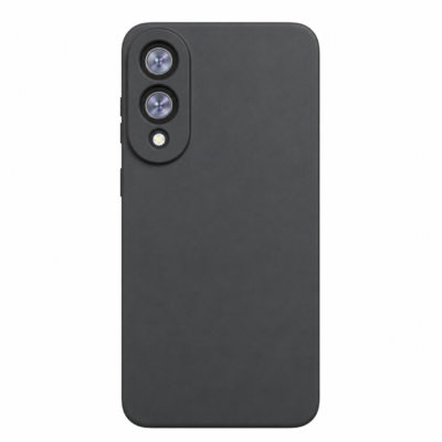 Funda de Silicona con Protección de Cámara – Antigolpes y Tacto Suave para Samsung Galaxy S25 Edge - Negro