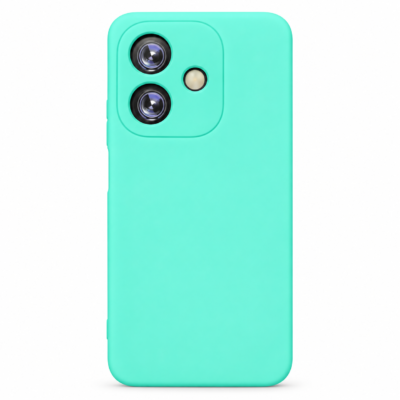 Funda de Silicona con Protección de Cámara – Antigolpes y Tacto Suave para Oppo A40 - Turquesa