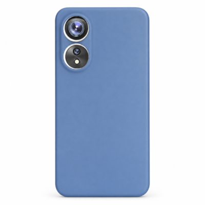 Funda de Silicona con Protección de Cámara – Antigolpes y Tacto Suave para Oppo A98 5G - Azul
