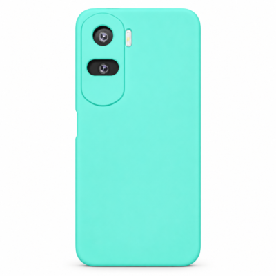Funda de Silicona con Protección de Cámara – Antigolpes y Tacto Suave para Honor 90 Lite - Turquesa