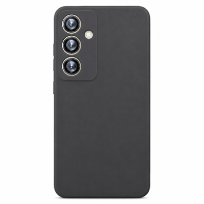 Funda de Silicona con Protección de Cámara – Antigolpes y Tacto Suave para Samsung Galaxy S24 - Negro