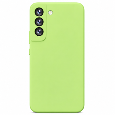 Funda de Silicona con Protección de Cámara – Antigolpes y Tacto Suave para Samsung Galaxy S21 FE - Verde