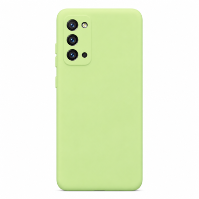 Funda de Silicona con Protección de Cámara – Antigolpes y Tacto Suave para Samsung Galaxy Note 20 - Verde