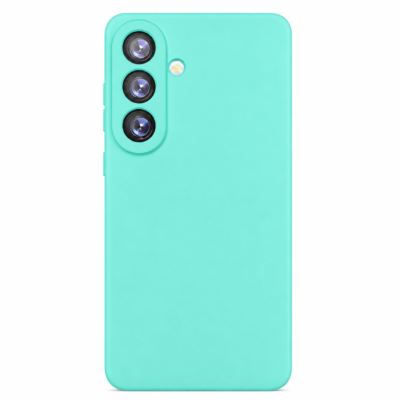 Funda de Silicona con Protección de Cámara – Antigolpes y Tacto Suave para Samsung Galaxy S26 Plus - Turquesa