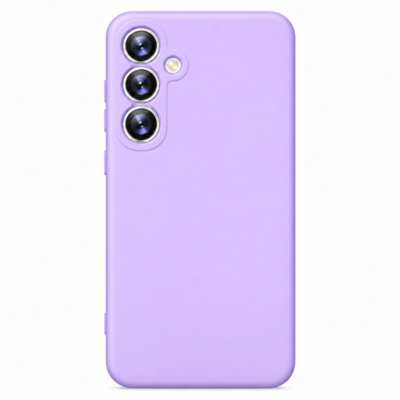 Funda de Silicona con Protección de Cámara – Antigolpes y Tacto Suave para Samsung Galaxy A14 - Morado