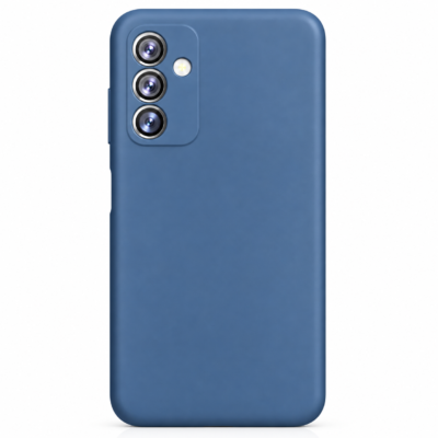 Funda de Silicona con Protección de Cámara – Antigolpes y Tacto Suave para Samsung Galaxy A13 - Azul