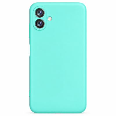 Funda de Silicona con Protección de Cámara – Antigolpes y Tacto Suave para Samsung Galaxy A07 - Turquesa