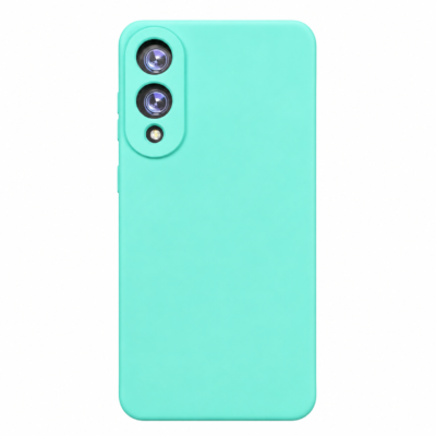 Funda de Silicona con Protección de Cámara – Antigolpes y Tacto Suave para Samsung Galaxy S25 Edge - Turquesa