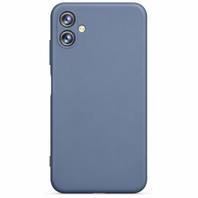 Funda de Silicona con Protección de Cámara – Antigolpes y Tacto Suave para Samsung Galaxy A05 - Azul