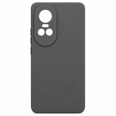 Funda de Silicona con Protección de Cámara – Antigolpes y Tacto Suave para Oppo Reno 10/10 Pro - Negro