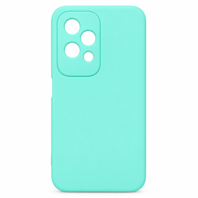 Funda de Silicona con Protección de Cámara – Antigolpes y Tacto Suave para Honor 200 Lite - Turquesa