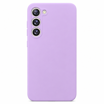 Funda de Silicona con Protección de Cámara – Antigolpes y Tacto Suave para Samsung Galaxy S23 - Morado