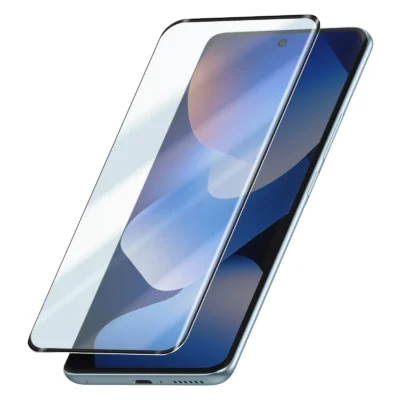 Protector de Pantalla de Cristal Templado Full Cover para Xiaomi Redmi Note 15 – Borde Negro