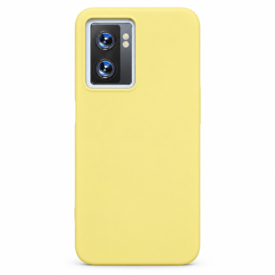 Funda de Silicona con Protección de Cámara – Antigolpes y Tacto Suave para Oppo A57/A77/A57AS/A77S - Amarillo