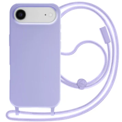 Funda con Cordón para iPhone 17 Air - Morado