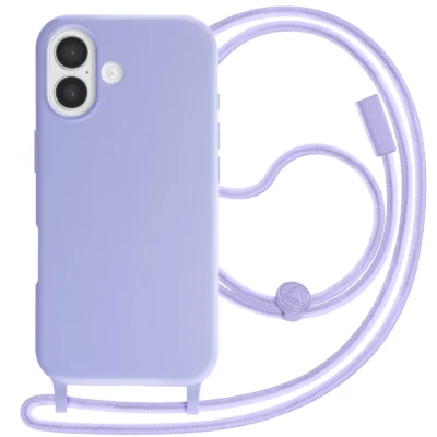 Funda con Cordón para iPhone 17 - Morado