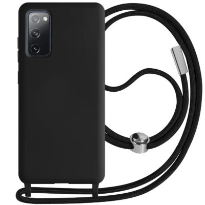 Funda con Cordón para Samsung Galaxy S20 FE - Negro